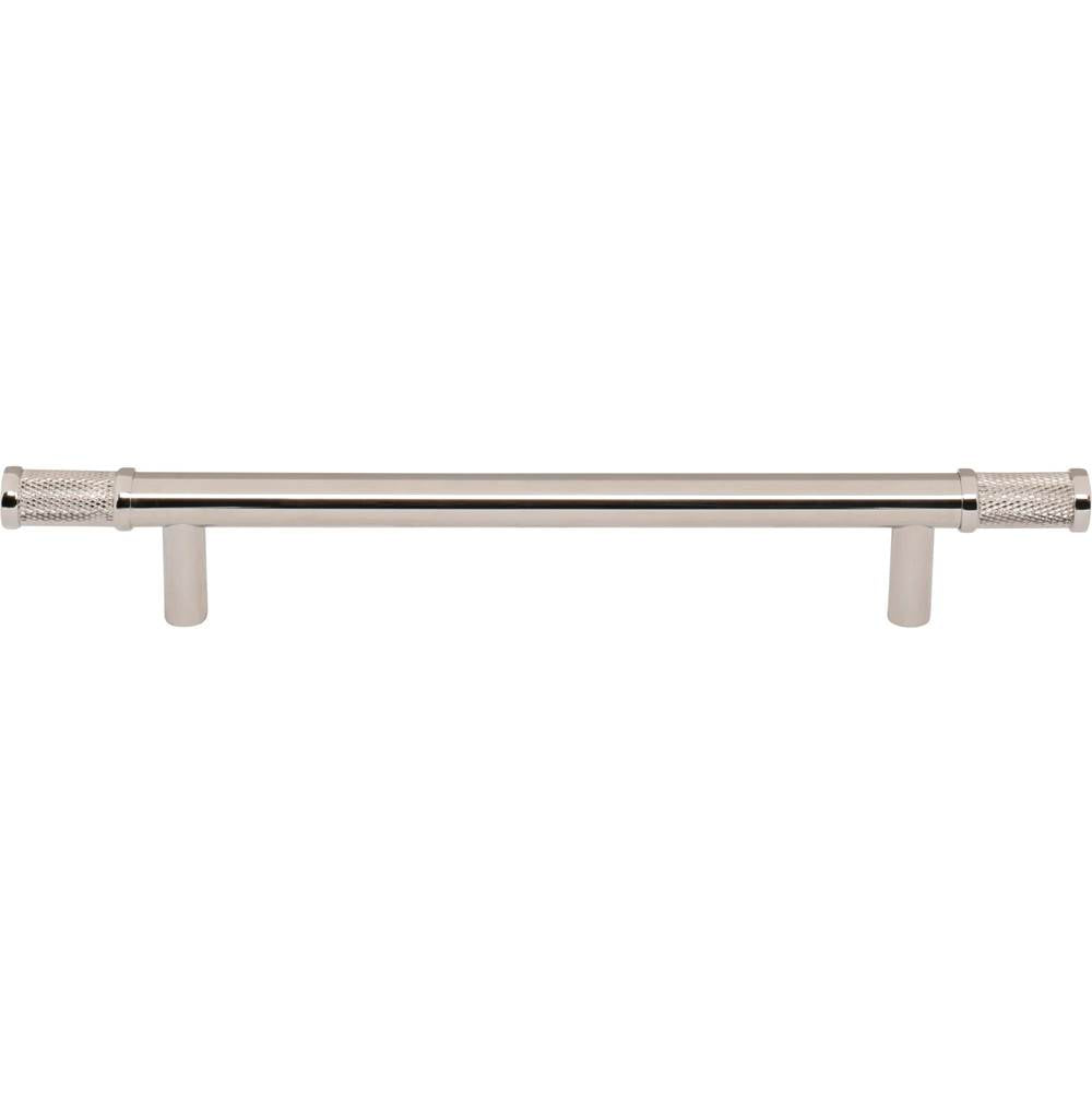 Top Knobs - Burnham Pull 6 5/16 Inch (c-c) Polished Nickel - Polished Nickel
