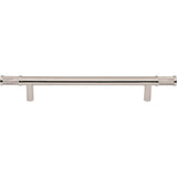 Top Knobs - Burnham Pull 6 5/16 Inch (c-c) Polished Nickel - Polished Nickel