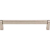 Top Knobs - Amwell Bar Pull 6 5/16 Inch (c-c) Brushed Satin Nickel - Brushed Satin Nickel