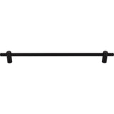 Top Knobs - Dempsey Appliance Pull 18 Inch (c-c) Flat Black - Flat Black
