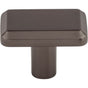 Top Knobs - Telfair Knob 1 1/2 Inch Ash Gray - Ash Gray