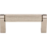 Top Knobs - Amwell Bar Pull 3 Inch (c-c) Brushed Satin Nickel - Brushed Satin Nickel