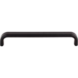 Top Knobs - Telfair Pull 6 5/16 Inch (c-c) Flat Black - Flat Black