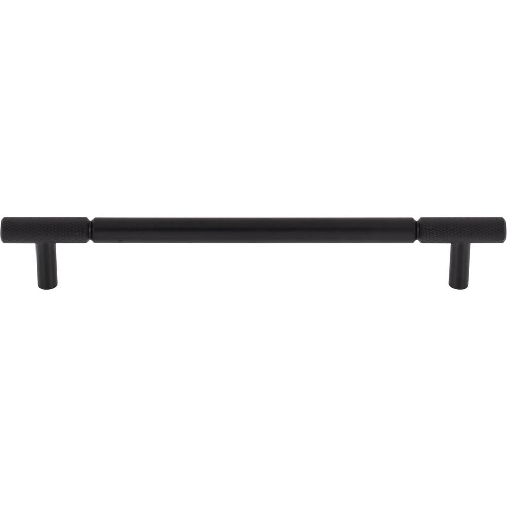 Top Knobs - Prestwick Pull 7 9/16 Inch (c-c) Flat Black - Flat Black