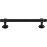 Top Knobs - Ellis Pull 5 1/16 Inch (c-c) Flat Black - Flat Black