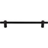 Top Knobs - Dempsey Appliance Pull 12 Inch (c-c) Flat Black - Flat Black