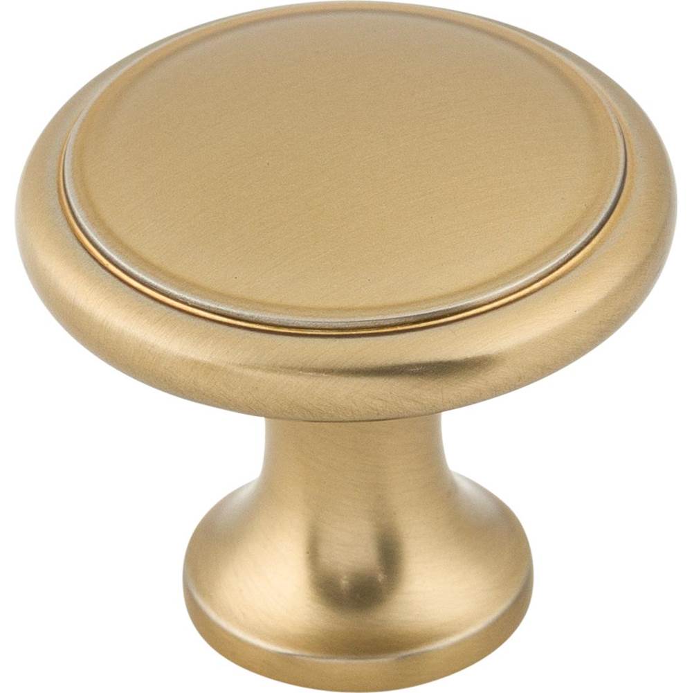 Top Knobs - Ringed Knob 1 1/8 Inch Honey Bronze - Honey Bronze