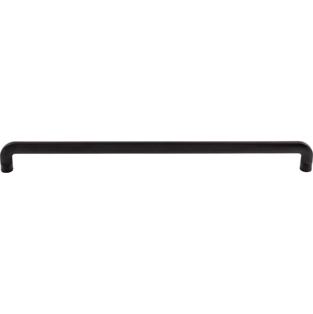 Top Knobs - Hartridge Pull 12 Inch (c-c) Flat Black - Flat Black