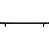 Top Knobs - Burnham Pull 12 Inch (c-c) Flat Black - Flat Black