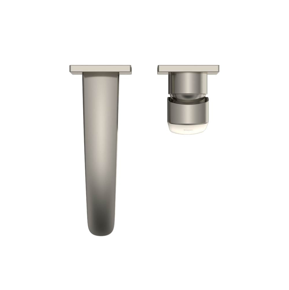 Toto Gm 1.2 Gpm Wall-Mount Single-Handle Bathroom Faucet With Comfort Glide Technology, Brushed Nickel