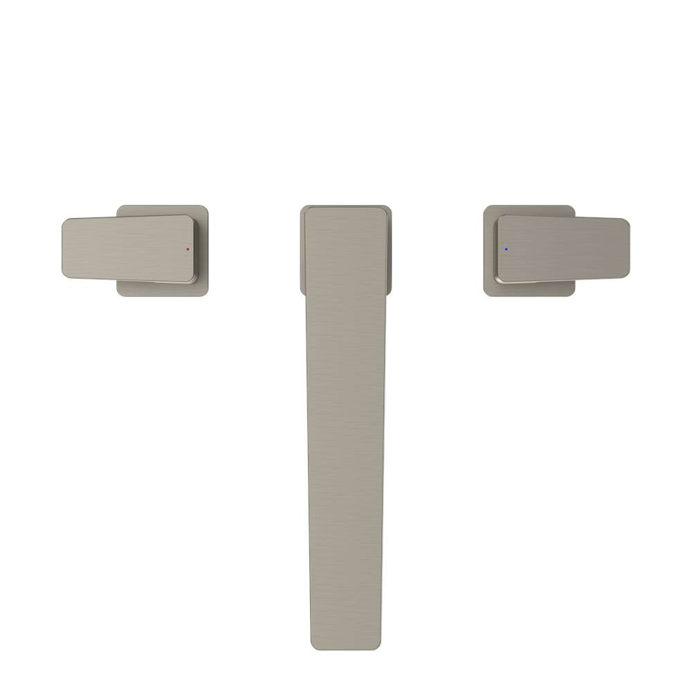 Toto Ge Two-Handle Deck-Mount Roman Tub Filler Trim, Brushed Nickel
