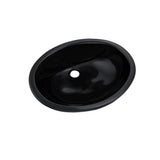 TOTO - Toto Rendezvous Oval Undermount Bathroom Sink, Ebony - Ebony