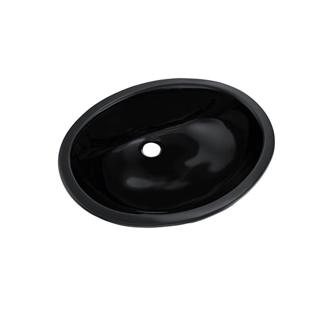 TOTO - Toto Rendezvous Oval Undermount Bathroom Sink, Ebony - Ebony