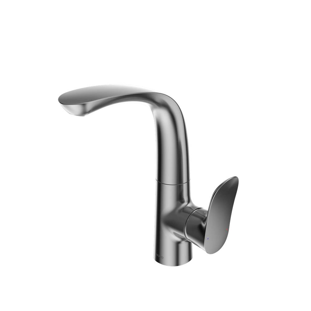 Toto Go 1.2 Gpm Single Side-Handle Bathroom Sink Faucet With Comfort Glide Technology And Drain Assembly, Brushed Nickel