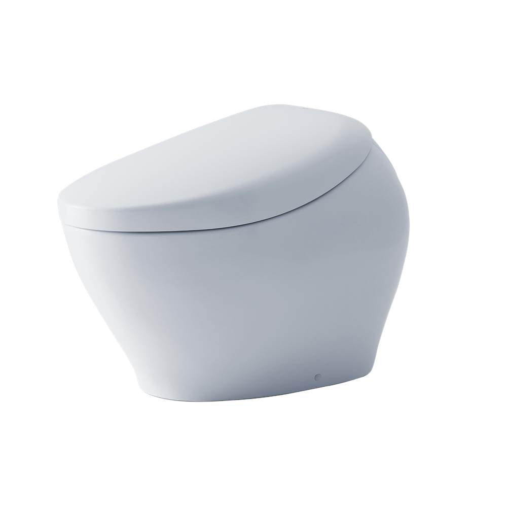 Toto Neorest Nx1 Dual Flush 1.0 Or 0.8 Gpf Toilet With Integrated Bidet Seat And Ewater+, Cotton White