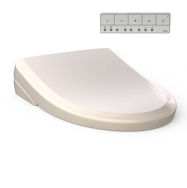 TOTO - S7A Washlet Auto Classic Lid Sedona Beige Elongated - Sedona Beige