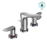 TOTO - Toto Go Series 1.2 Gpm Two Handle Widespread Bathroom Sink Faucet With Drain Assembly, Polished Chrome - Polished Chrome