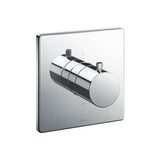 TOTO - Toto Square Three-Way Diverter Shower Trim With Off, Polished Chrome - Polished Chrome