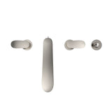 Toto Go Two-Handle Deck-Mount Roman Tub Filler Trim With Handshower, Brushed Nickel
