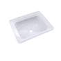 TOTO - Toto Guinevere Rectangular Undermount Bathroom Sink With Cefiontect, Cotton White - Cotton White
