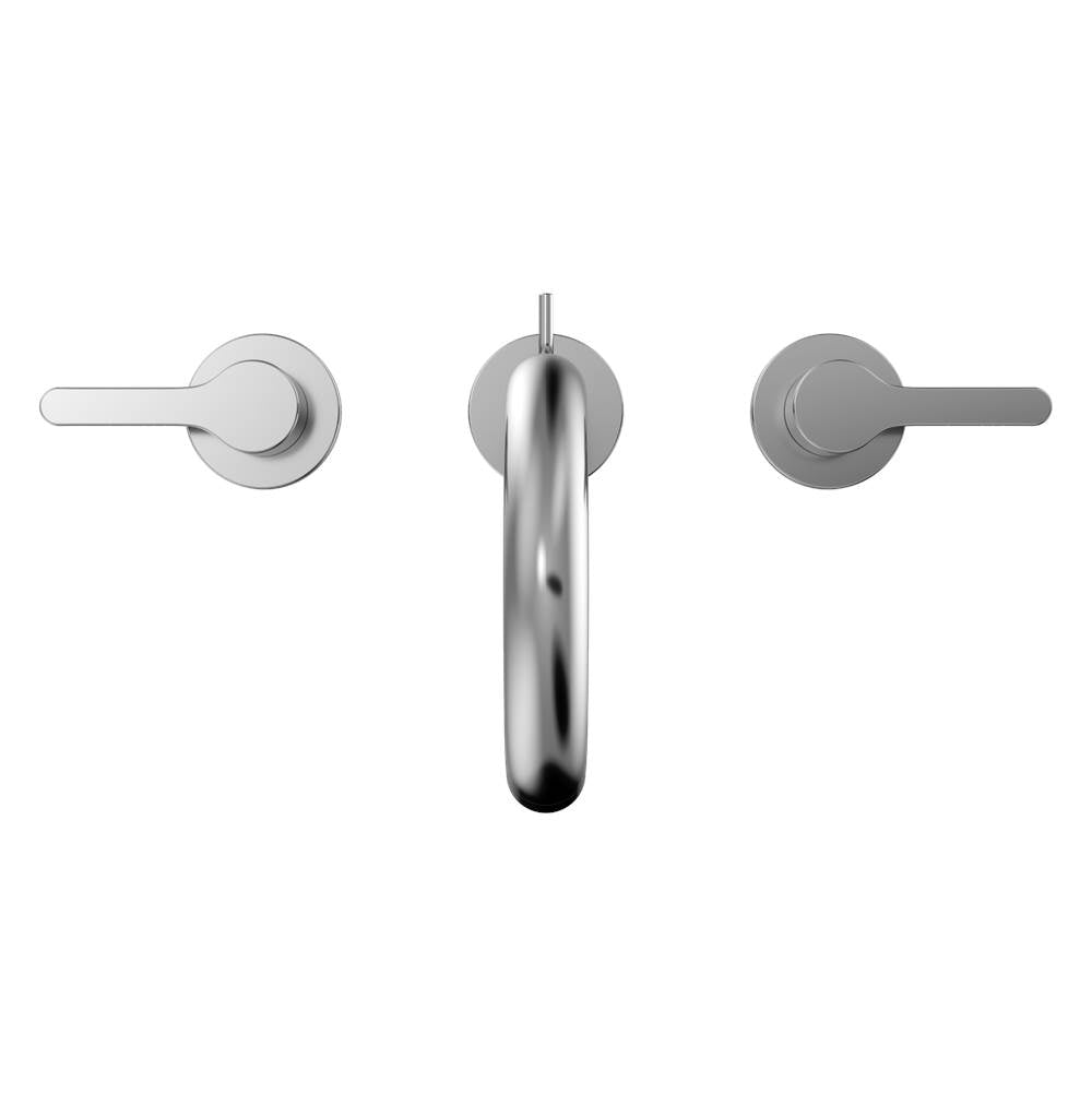 Toto Lb Series Two Handle Widespread 1.2 Gpm Bathroom Sink Faucet With Drain Assembly, Polished Chrome