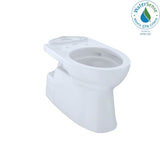 TOTO - Toto Vespin II Universal Height Elongated Skirted Toilet Bowl With Cefiontect, Cotton White - Cotton White