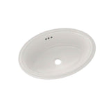 TOTO - Toto Dartmouth 18-3/4'' X 13-3/4'' Oval Undermount Bathroom Sink, Colonial White - Colonial White