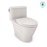 TOTO - TOTO Nexus 1G One-Piece Elongated 1.0 GPF Universal Height Toilet with CEFIONTECT and SS124 SoftClose Seat, WASHLET+ Ready, Colonial White - Colonial White