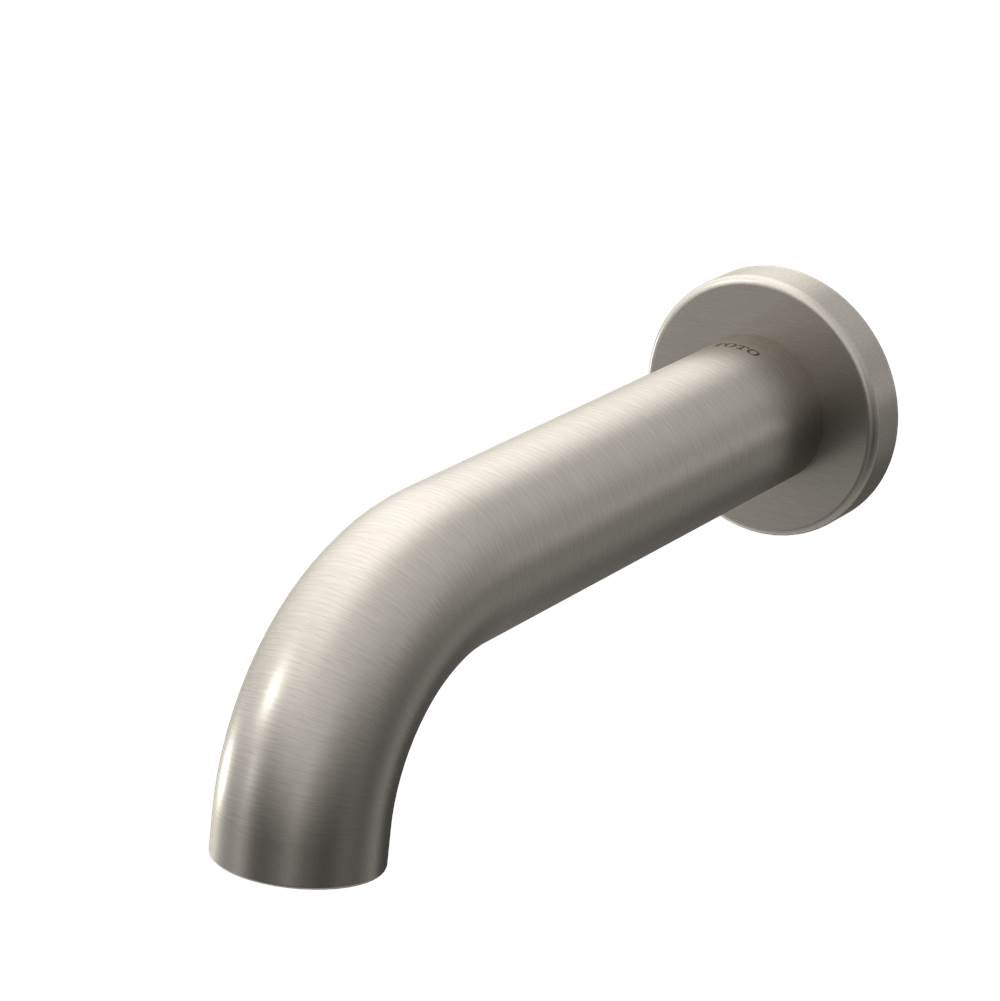 TOTO - TOTO GB Bathroom Wall Mount Tub Spout, Brushed Nickel - Brushed Nickel