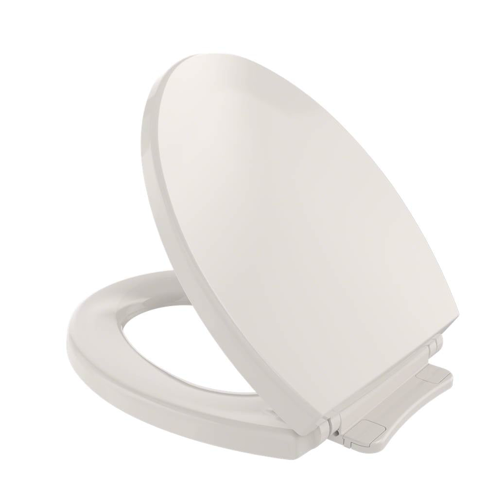 TOTO - TOTO SoftClose Slow Close Round Toilet Seat and Lid, Sedona Beige - Sedona Beige