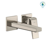 TOTO - Toto Gb 1.2 Gpm Wall-Mount Single-Handle Bathroom Faucet With Comfort Glide Technology, Polished Nickel - Polished Nickel