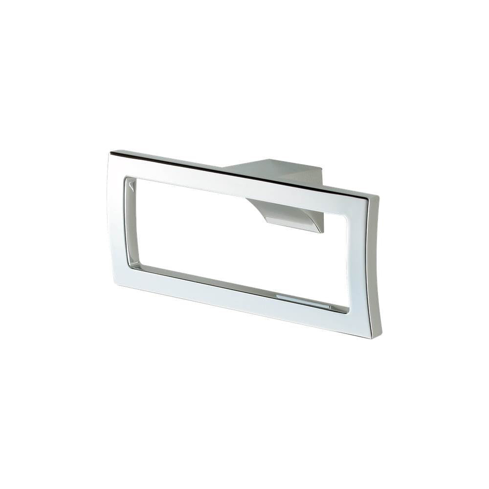 TOTO - Toto G Series Square Towel Ring, Polished Chrome - Polished Chrome