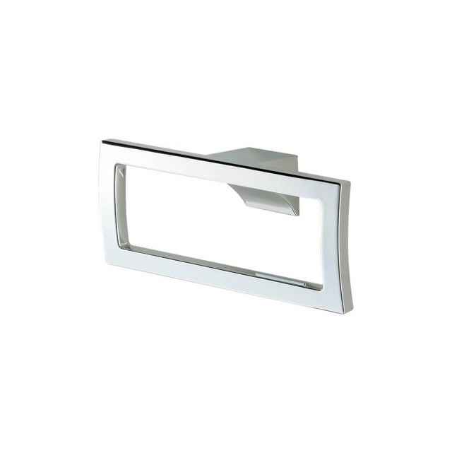 TOTO - Toto G Series Square Towel Ring, Polished Chrome - Polished Chrome