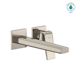 TOTO - Toto Gb 1.2 Gpm Wall-Mount Single-Handle Long Bathroom Faucet With Comfort Glide Technology, Polished Nickel - Polished Nickel