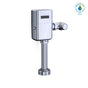 TOTO - ECOPOWER Touchless 1.0 GPF High-Efficiency Toilet Flushometer Valve for back spud with 12 Inch Vacuum Breaker Set, Polished Chrome - Polished Chrome