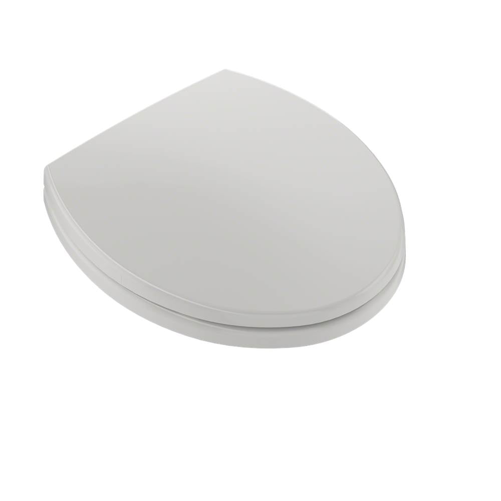 TOTO SoftCloseSlow Close Round Toilet Seat and Lid,Cotton White