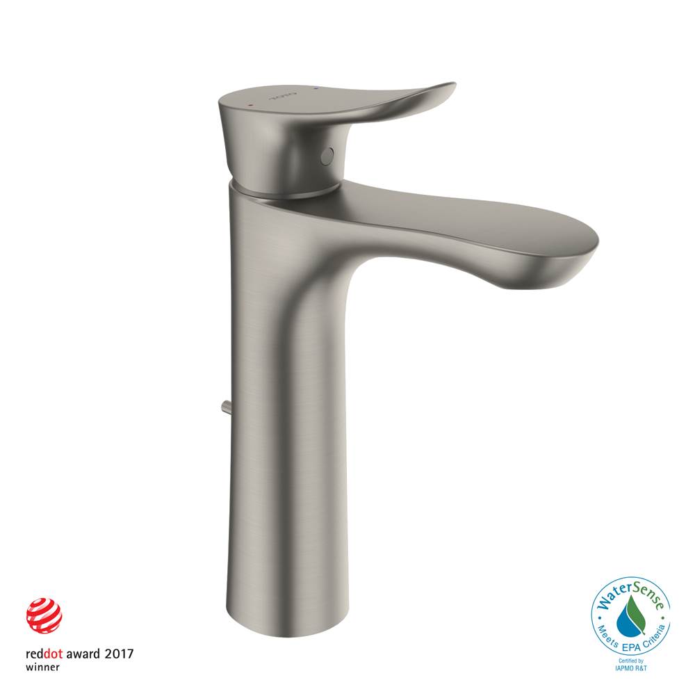 TOTO - Toto Go 1.2 Gpm Single Handle Semi-Vessel Bathroom Sink Faucet With Comfort GlideE Technology, Polished Chrome - Polished Chrome