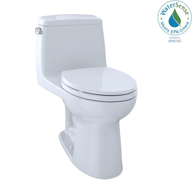 TOTO - TOTO Eco UltraMax One-Piece Elongated 1.28 GPF Toilet, Cotton White - Cotton White