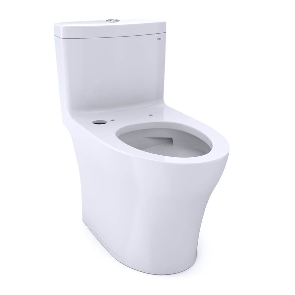 Aquia IV One-Piece Elongated Dual Flush 1.28 and 0.8 GPF WASHLET+ and Auto Flush Ready Toilet with CEFIONTECT, Cotton White