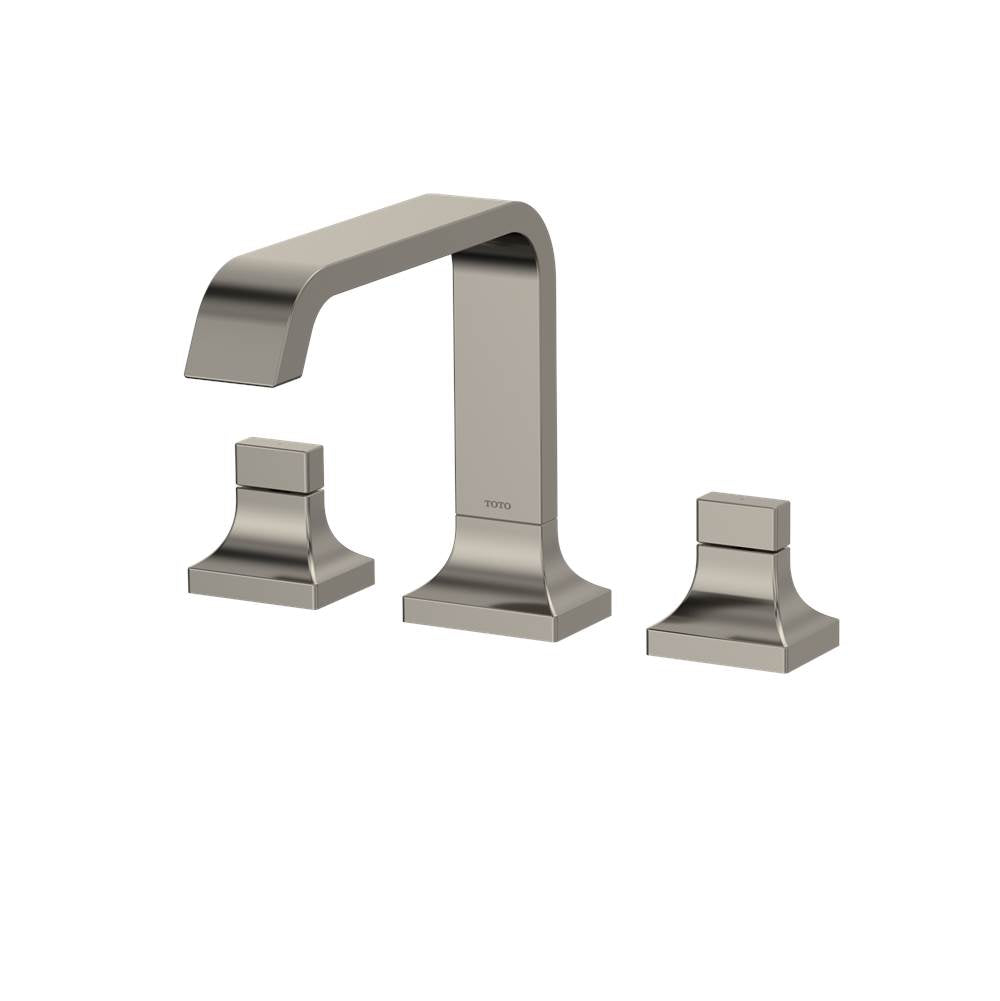 Toto Gc Two-Handle Deck-Mount Roman Tub Filler Trim, Brushed Nickel