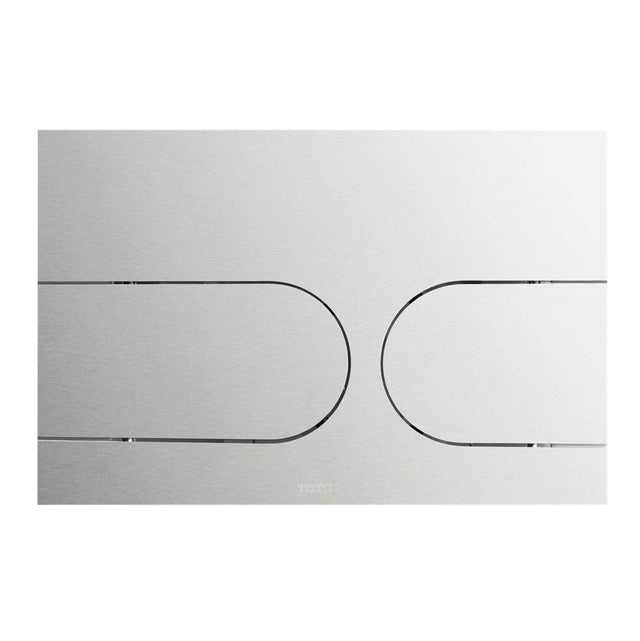 TOTO - Toto Dual Flush Round Push Button Plate For Select Duofit In-Wall Tank Unit, Stainless Steel - Stainless Steel