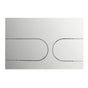 TOTO - Toto Dual Flush Round Push Button Plate For Select Duofit In-Wall Tank Unit, Stainless Steel - Stainless Steel