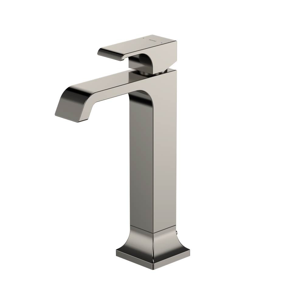 Toto Gc 1.2 Gpm Single Handle Vessel Bathroom Sink Faucet With Comfort Glide Technology, Brushed Nickel