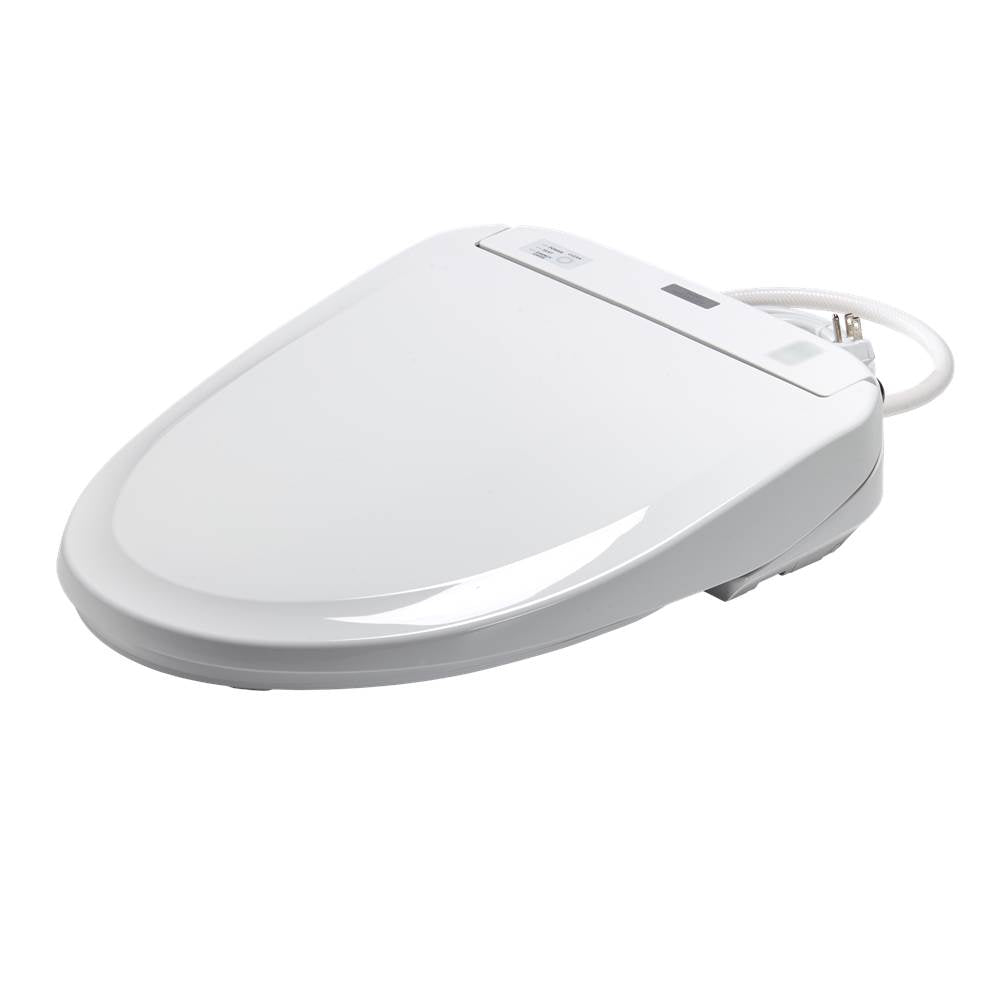 Toto Washlet S300E Electronic Bidet Toilet Seat With Ewater+ Cleansing, Round, Sedona Beige