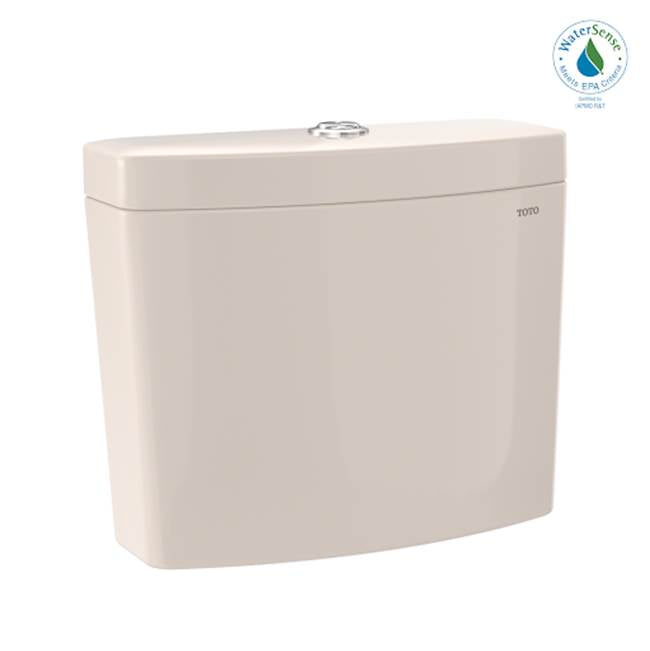 TOTO - Toto Aquia Iv Dual Flush 1.28 And 0.9 Gpf Toilet Tank Only With Washlet+ Auto Flush Compatibility, Sedona Beige - Sedona Beige
