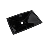 TOTO - Toto Lloyd Rectangular Undermount Bathroom Sink, Ebony - Ebony