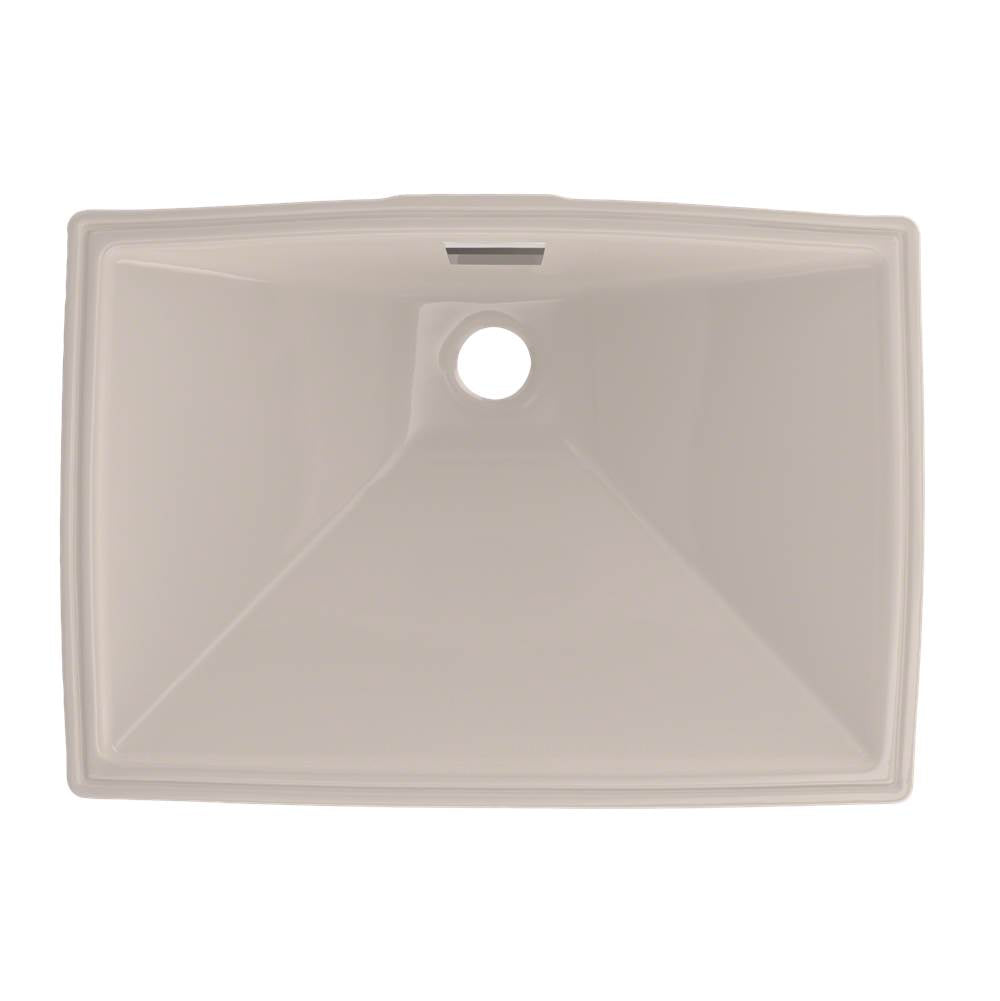Toto Lloyd Rectangular Undermount Bathroom Sink, Cotton White