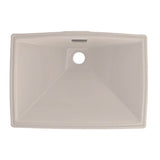 Toto Lloyd Rectangular Undermount Bathroom Sink, Cotton White