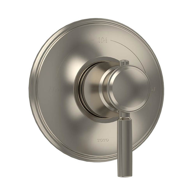 TOTO - Toto KeaneE Thermostatic Mixing Valve Trim, Brushed Nickel - Brushed Nickel