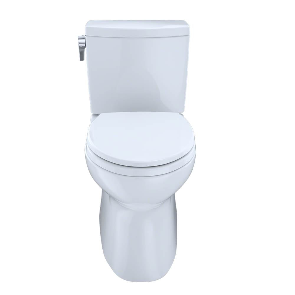 Toto Vespin II 1G Two-Piece Elongated 1.0 Gpf Universal Height Skirted Design Toilet With Cefiontect, Cotton White